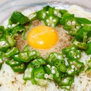 ネバネバ出汁素麺＋＋